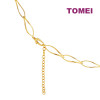 TOMEI Sri Puteri, The Mawar Series Necklace, Yellow Gold 916 SP-YG1506N-1C