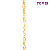 TOMEI Lasered Bracelet, Yellow Gold 916 ( BB3511-C-1C )