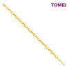 TOMEI Lasered Bracelet, Yellow Gold 916 ( BB3511-C-1C )