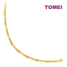 TOMEI Lusso Italia Bracelet, Yellow Gold 916 (XXTBB1434-1C)