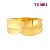 TOMEI Wide Bangle, Yellow Gold 999 (5D) (5D-L-009)
