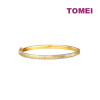TOMEI Dual-Tone Thin Bangle (9L-SG6190-2C)