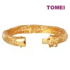 TOMEI Puteri Blossom Bangle, Yellow Gold 916 (9L-YG1435B-1C)