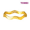 TOMEI Sri Puteri Collection Wavy Bangle (9L-YG1507B-1C)