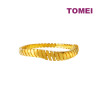 TOMEI Sri Puteri Collection Dominoes Bangle, Yellow Gold 916 (9L-YG1555B-1C)