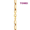 TOMEI Dual-Tone Linked Ball Bracelet, Yellow Gold 916 (9M-B6931-2C)