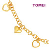 TOMEI Bracelet, Yellow Gold 916 (9M-BL111-1C)