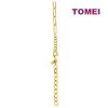 TOMEI Padlock Link Bracelet, Yellow Gold 916 (9M-BL294-1C)