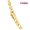 TOMEI Minimalist Ball Necklace, Yellow Gold 916 (9N-KKP7642-1C)