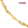 TOMEI Layered Loop Necklace, Yellow Gold 916 (9N-N6940C-S-1C)