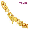 TOMEI Sparkling Long Necklace, Yellow Gold 916 (9N-NC3759-DRG-1C)