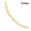 TOMEI Linked Necklace, Yellow Gold 916 (9N-YG1395B-1C)