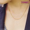 TOMEI First Love Necklace, Yellow Gold 916 (45cm) (9N-ZS12-04)