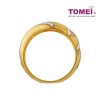 TOMEI Diamond Cut Collection Adeena Ring, Yellow Gold 916 (9O-YG0858R-2C)