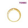 TOMEI Sri Puteri Collection Filigree Ring, Yellow Gold 916 (9O-YG0972R-1C)