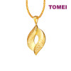TOMEI Sri Puteri Collection Droplet Pendant, Yellow Gold 916 (9P-YG1248P-1C)