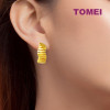 TOMEI Sri Puteri Collection Dominoes Earrings, Yellow Gold 916 (9Q-YG1342E-1C)