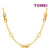 TOMEI Sculpted Trio Link Necklace (AS-N0105-1C)