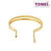 TOMEI Anastasia Bangle, Yellow Gold 916 (AS-YG1330B-1C)