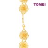 TOMEI Radiantly Flower Bracelet, Yellow Gold 916 (BB0071-1C)