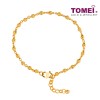 TOMEI Minimalist Bead Bracelet, Yellow Gold 916 (BB1144-1C)