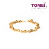 TOMEI Passel of Glamorous Spheres Bracelet, Yellow Gold 916 (BB1317-B-1C)