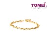 TOMEI Luminous Beads Bracelet, Yellow Gold 916 (BB1474-1C)