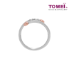 TOMEI Love Is Beautiful Collection Diamond RIng, White+Rose Gold 585 (D60069282)