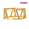 TOMEI Diamond Cut Collection V Bangle, Yellow Gold 916 (DC-YG1547B-2C)