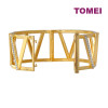 TOMEI Diamond Cut Collection V Bangle, Yellow Gold 916 (DC-YG1547B-2C)