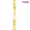 TOMEI Lusso Italia Bracelet, Yellow Gold 916 (IM-328-BLK283-1C)