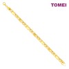 TOMEI Lusso Italia Bracelet, Yellow Gold 916 (IM-328-BLK283-1C)