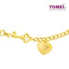 TOMEI Lusso Italia Key to Love and Freedom Bracelet, Yellow Gold 916 (IM-B22WA0513-1C)