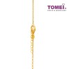 TOMEI Lusso Italia Circle Loop and Beads Necklace, Yellow Gold 916 (IN-F037CH-1C)