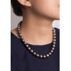 TOMEI Tahiti Pearl Necklace, Silver 925 (PN0017497)