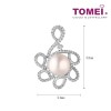 TOMEI Pearl Diamond Pendant, White Gold 750 (PP0006546)