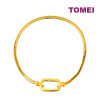 TOMEI Lusso Italia Chomel Oval Bracelet, Yellow Gold 916 (TM-YG1209B-1C)