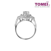 TOMEI Diamond Ring, White Gold 750 (VI0000239)