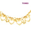 TOMEI Lusso Italia Love Bracelet, Yellow Gold 916 (VXXHOB12834-1C)