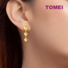 TOMEI Lusso Italia Dangle Love Earrings, Yellow Gold 916 (XDCNSE9135-1C)