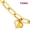 TOMEI Lusso Italia Heartt Linked Bracelet, Yellow Gold 916 (XXHOB11538-1C)