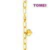 TOMEI Lusso Italia Heartt Linked Bracelet, Yellow Gold 916 (XXHOB11538-1C)