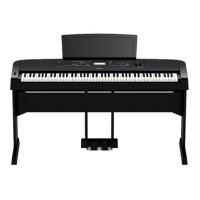 Yamaha DGX670B 88-key Arranger Piano, Black, Bundle Set