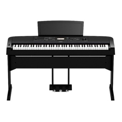 Yamaha DGX670B 88-key Arranger Piano, Black, Bundle Set